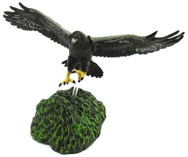 磁器動物　フィギュア　瀬戸ノベルティ　犬鷲 磁器動物フィギュア瀬戸ノベルティ犬鷲